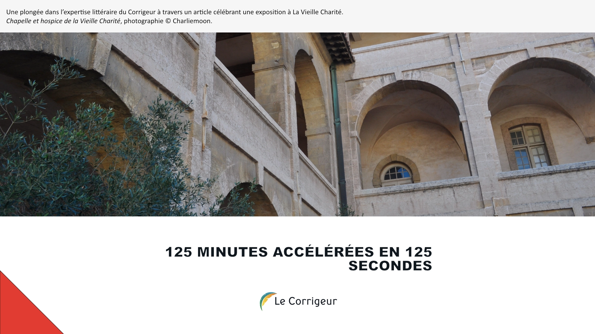 Miniature de la démonstration vidéo — Une séance du Corrigeur