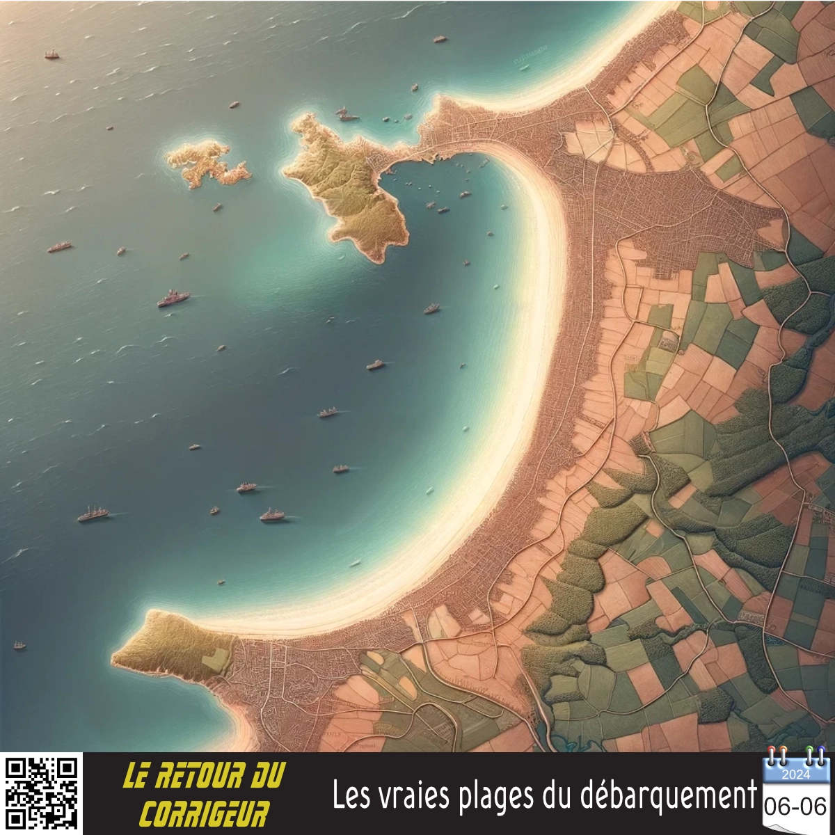 Les vraies plages du débarquement