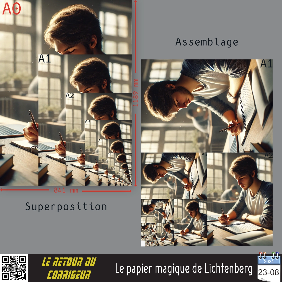 Lichtenberg et le format A4
