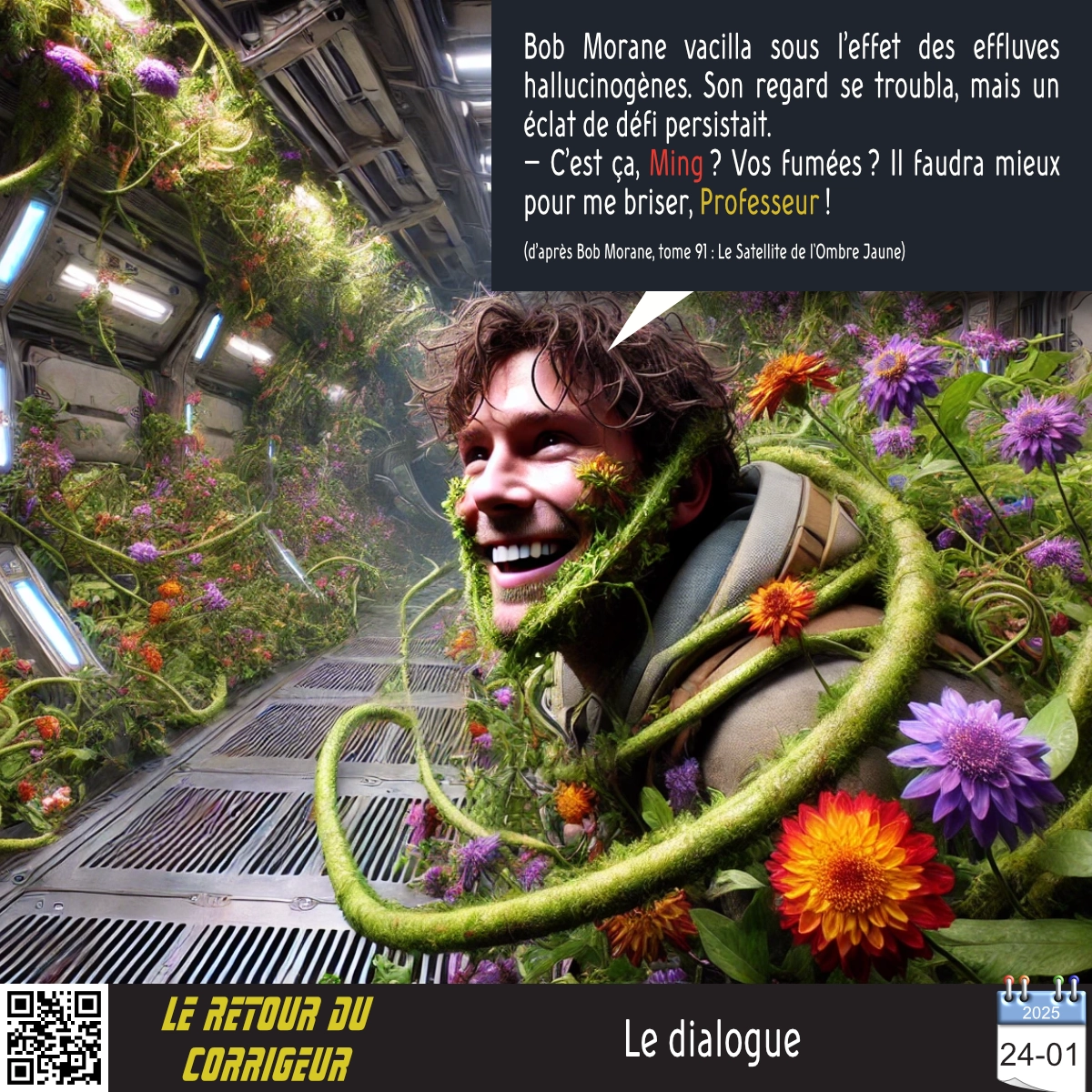Illustration de la réintégration des particules SVO façon téléportation de l’Enterprise